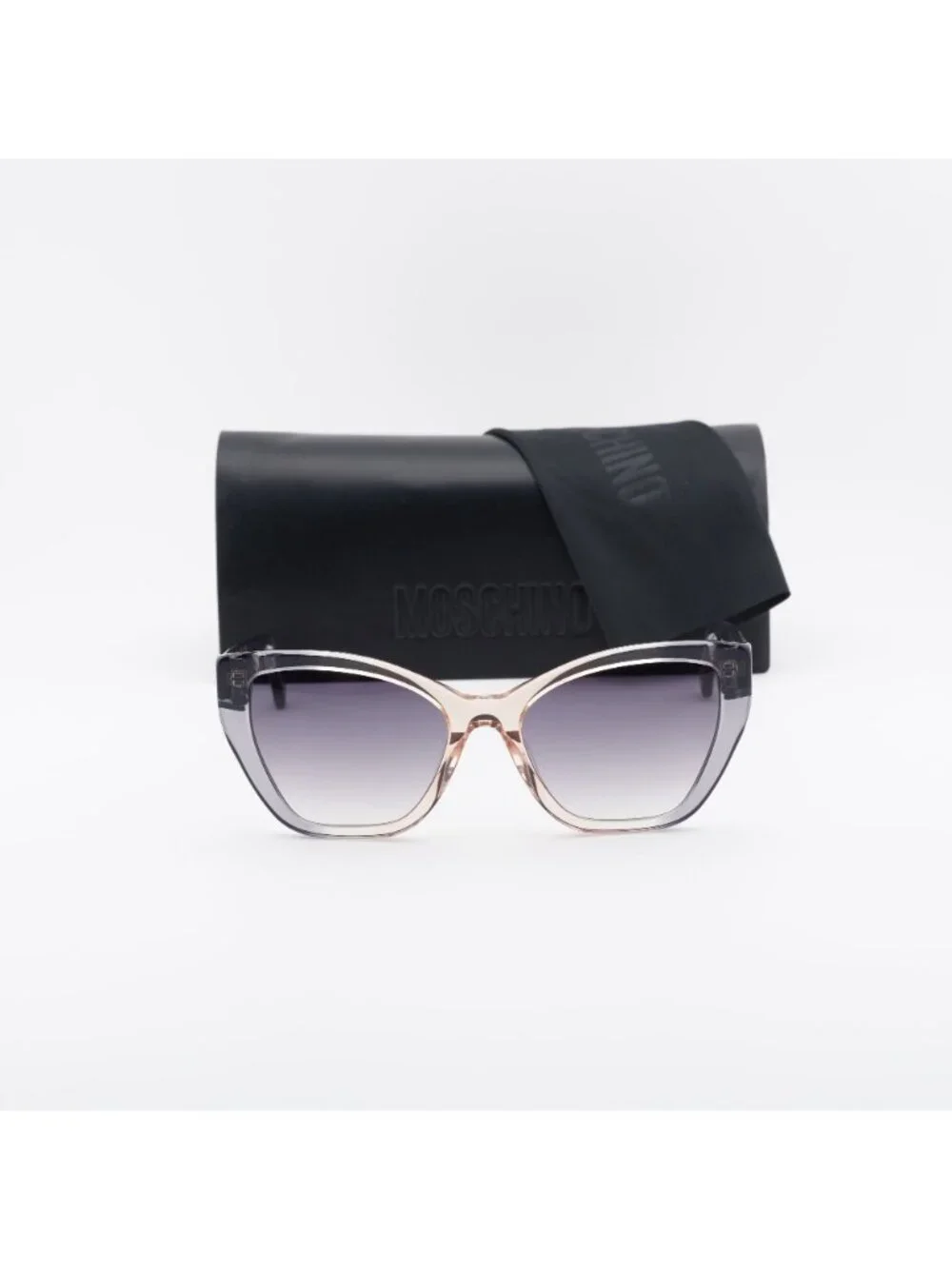 Moschino MOS155/S 0MQE 9O Cat Eye Sunglasses - Grey